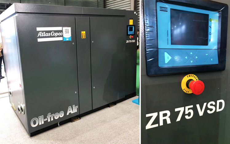 Oil-free Screw and Tooth Compressors ZR and ZT (VSD⁺)